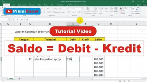 Cara Membuat Laporan Keuangan Di Excel Imagesee