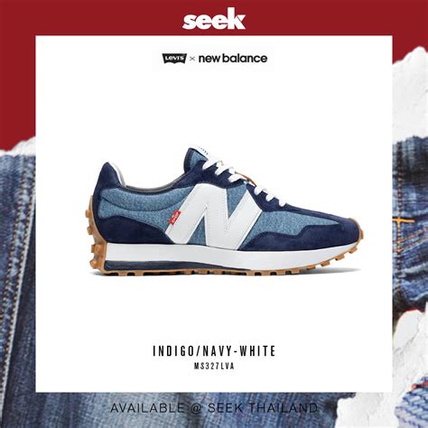 Crafted with the finest materials and emblazoned with the iconic nb logo, the men's new balance 327s boast modern day comfort while still retaining the original, retro vibe that new balance is famous for. New Balance x Levi's 327 - Levi's For Feet - SEEK