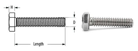 A2 70 Hex Head Bolt A2 80 Nuts A2 50 Stainless Steel Screw Studs