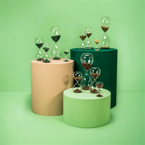 pols potten 30 min sandglass green Ø 10 x h 20 cm — cities online store