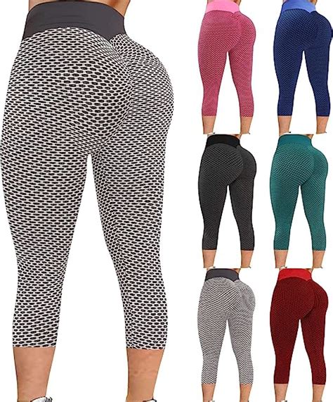 Tik Tok Leggings For Women Butt Lift Yoga Pants High Waist Tummy