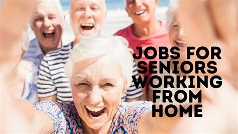 Jobs For Seniors Working From Hometop 3 Jobs Youtube