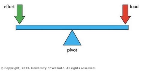 Pivot Diagram Of A Class 1 Lever — Science Learning Hub