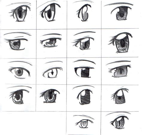 How To Draw Eyes Easy Manga Howto Techno