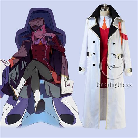 Darling In The Franxx Code 002 Zero Two Cosplay Costume Only Coat And