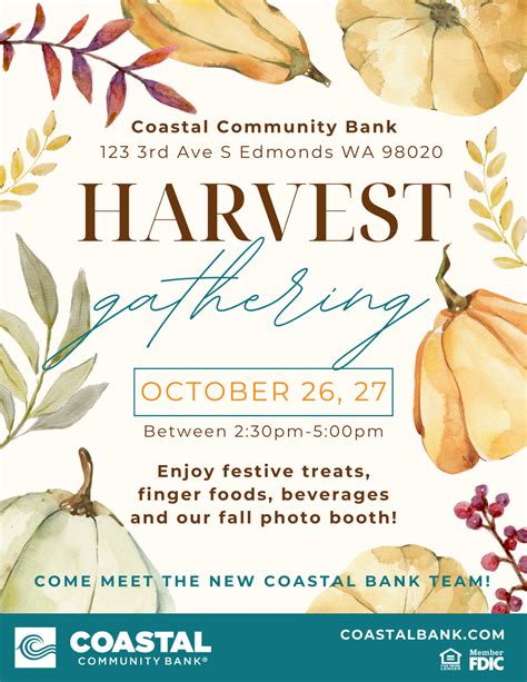 Coastal Community Bank Harvest Gathering | RSVP Now
