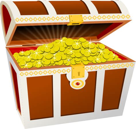 Explore artwork created for the covers of products such as books, albums, games, magazines, movies, box art, etc. Gold Treasure Clip Art at Clker.com - vector clip art ...
