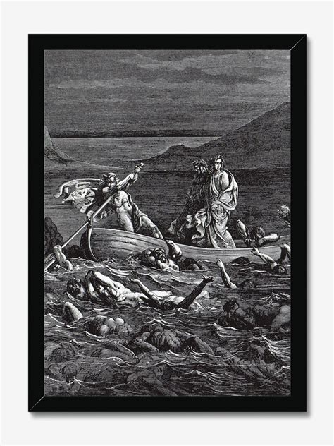 Phlegyas Ferryman On The River Styx Paradise Lost John Milton Gustave