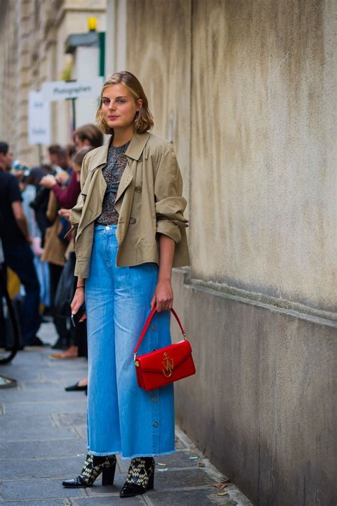 It's all about proportions and balance. Ditch Your Standard Skinnies for These Wide-Leg Jeans ...