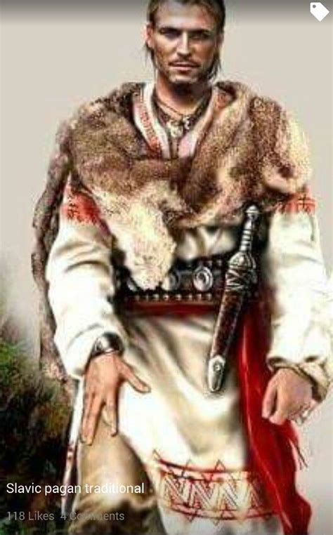 Slavic Mens Traditional Slavic Clothing Folk Fashion Fantasy Clothing