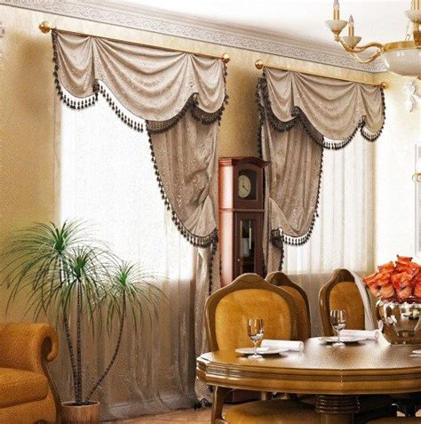 Buy top selling products like eclipse kendall rod pocket room darkening window curtain panel and valance and lush décor weeping flower window valance. Formal Dining Room Window Treatments - Traditional Ideas ...