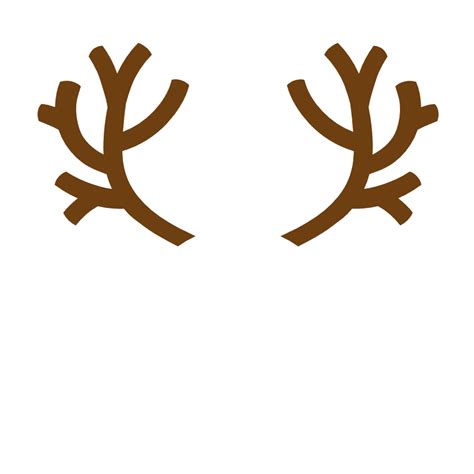 reindeer antlers christmas free svg file svg heart