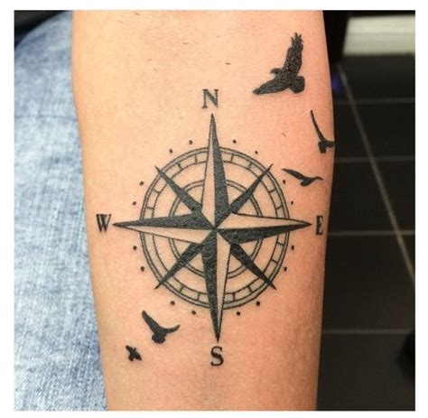 Compass Tattoo Forearm Small Compass Tattoo Compass Tattoo Design