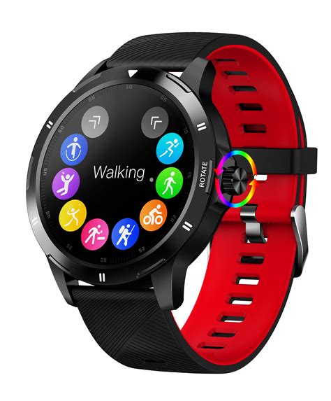 Eigiis Bluetooth Answer Call Full Touch Screen Smart Watch Men Heart R