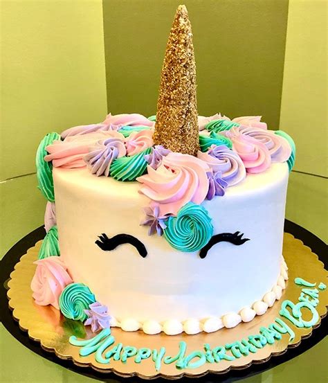Unicorn Layer Cake Classy Girl Cupcakes
