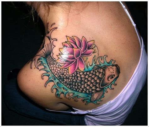 A koi fish tattoo's design is their own mark of success against hardships. 40 Beautiful Koi Fish Tattoo Designs