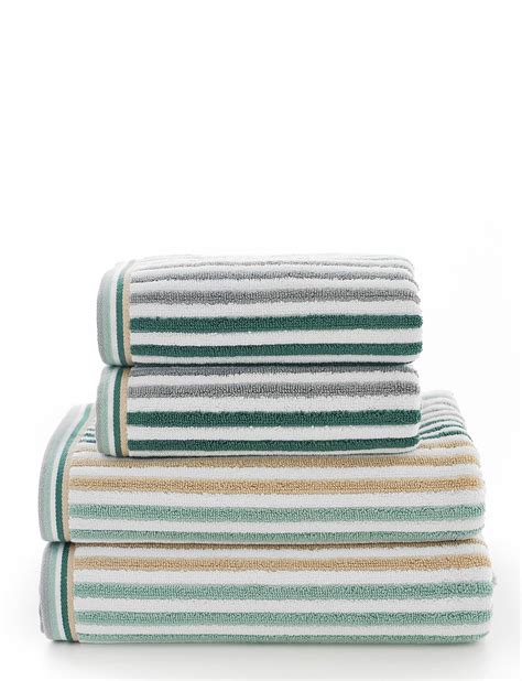 Hanover Jacquard Stripe Towel Chums