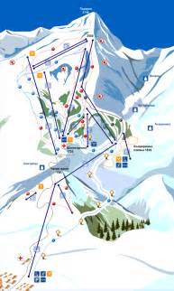 Bansko Piste Map Trails And Marked Ski Runs Sno
