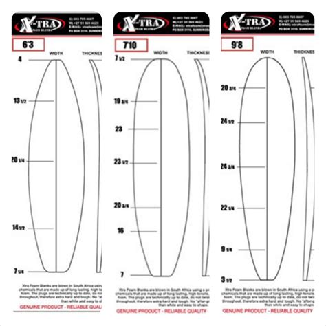 Just because i do it this way doesn'. Xtra Foam Surfboard Blanks Now In - Triocean Surf | Xcel ...