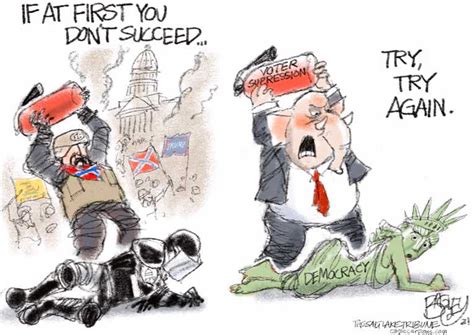 Political Cartoon On Republicans Begin 2022 Campaigns By Pat Bagley