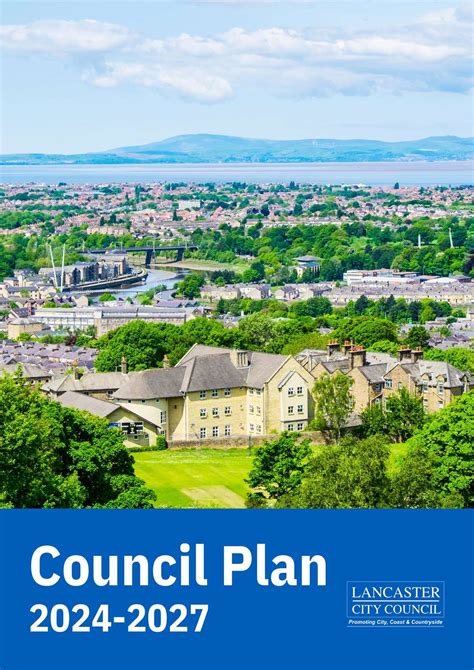 Lancaster City Council Publishes Its Council Plan For 2024 27