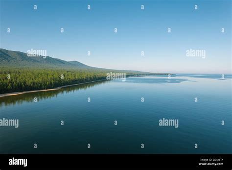 Summertime Imagery Of Lake Baikal Is A Rift Lake Located In Southern