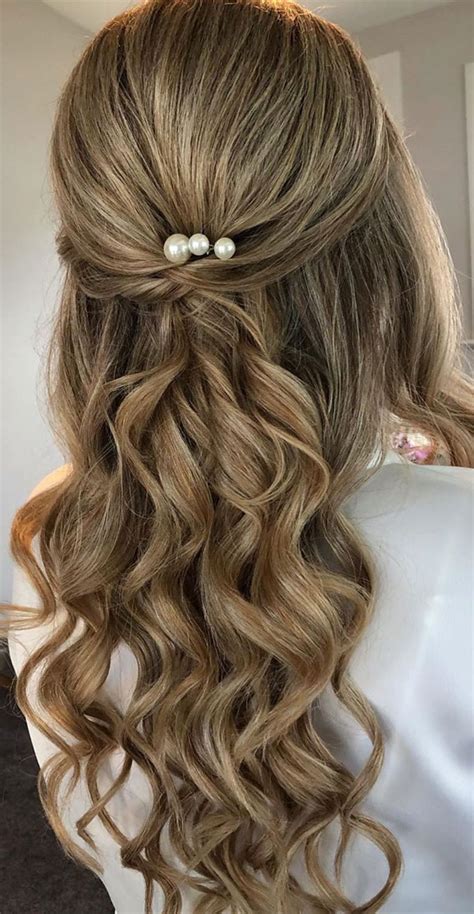 These hairstyles are super easy to do, and you can make them messy, chic, intricate, or elegant according to your taste. Gorgeous Half up hairstyles - 45 Stylish Ideas ...