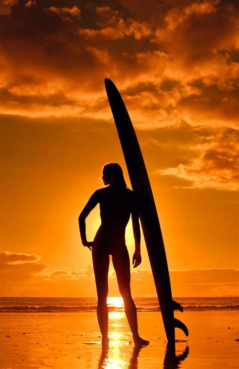 ~ Sunset Surfer Girl ~ Surf Pinterest On Sunday Girls And Galleries