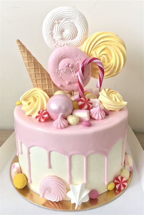 Birthday Cake Girls Teenager Lolly Cake Candy Room Delish Cakes