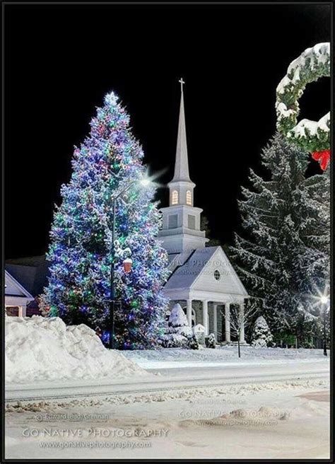Pin By Kathrin Odea On Christmas Country Church Old Country