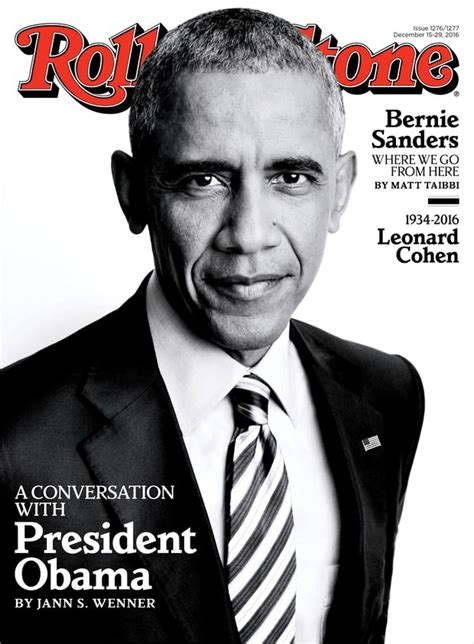 President Barack Obama Covers Rolling Stone Magazine Information Nigeria