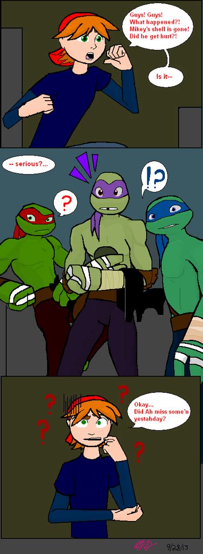 was though one looked seriously wrong by artsicat13 on deviantart tmnt fan art pinterest