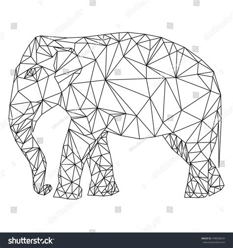 Free Free 109 Geometric Elephant Svg SVG PNG EPS DXF File