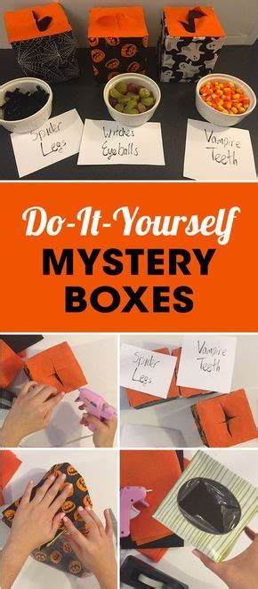Its Time To Get A Little Spooky Create These Mystery Boxes Then