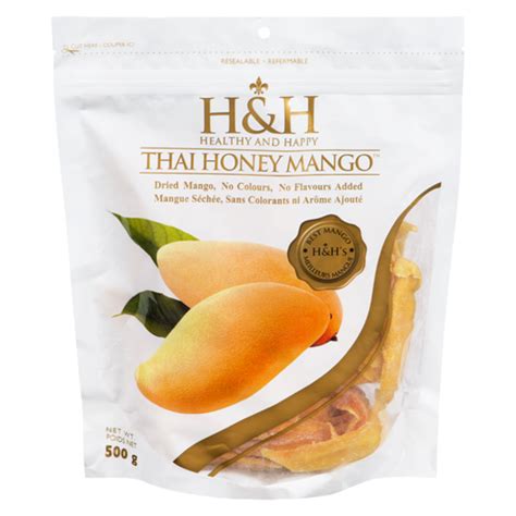 Thai Honey Dried Mango 500 G Instacart