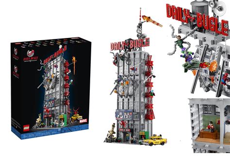 Lego 76178 Marvel Spider Man Daily Bugle Set For Adults