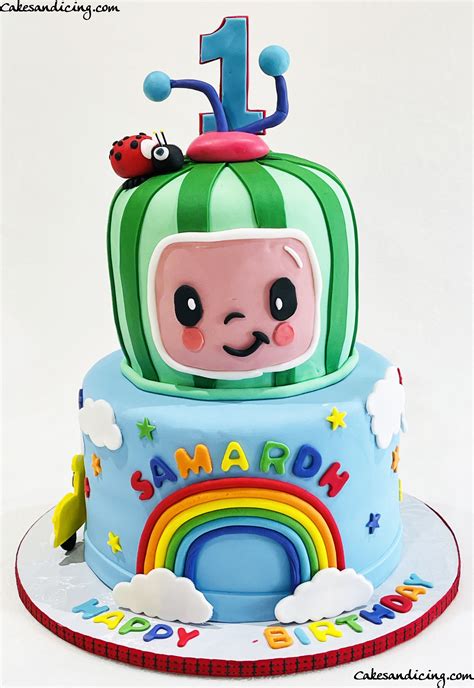 Famous Cocomelon Rainbow Cake Ideas Birthday Greetings Website
