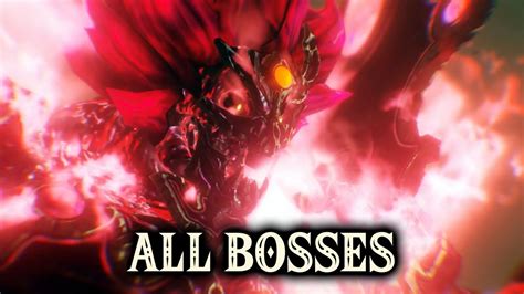 Hyrule Warriors Age Of Calamity All Bosses Youtube