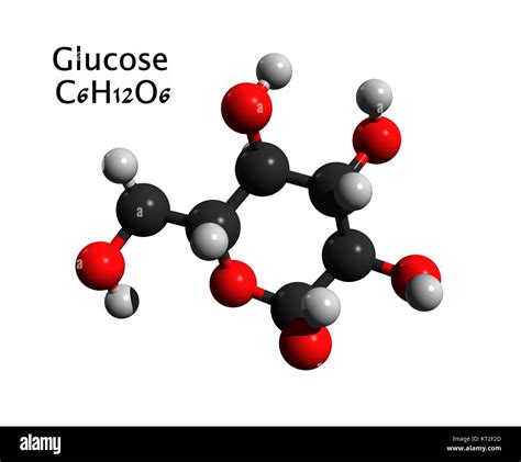 Molecule Of Glucose D Glucose A Simple Sugar Circulates In The Blood
