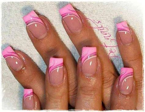 Pink French Manicure Pink And White Tips Nails Light Pink Base Designs And Best Polishes