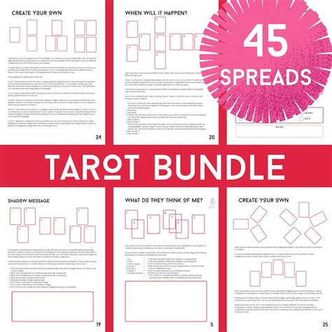 45 Tarot Spread Examples Cheat Sheet Get The Most Out Of Your Tarot