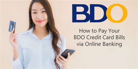 Sharing the steps and full details on how to use gcash application in paying metrobank credit card. How to Pay Your BDO Credit Card Bills via BDO Online Banking - Tech Pilipinas