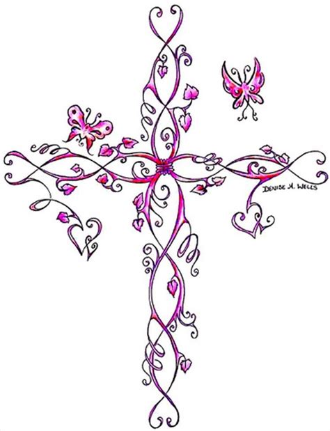 Having a cross tattooed on the wrist in the form of a bracelet is a popular option for both men and women. Bing : Feminine Cross Tattoos | Tats | Pinterest