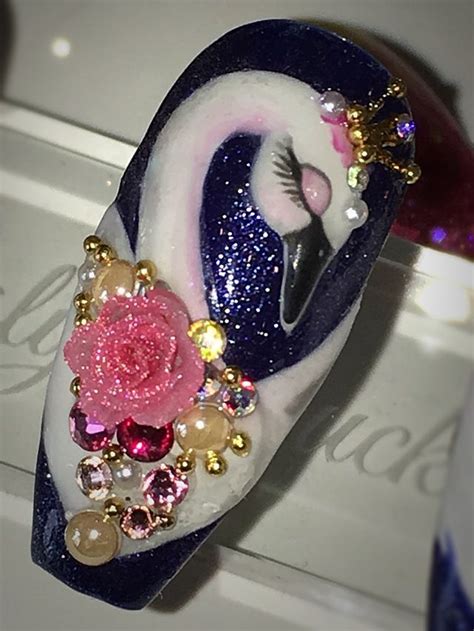 Check spelling or type a new query. Beautiful swan - Nailstyle | Painted nail art, Popular ...
