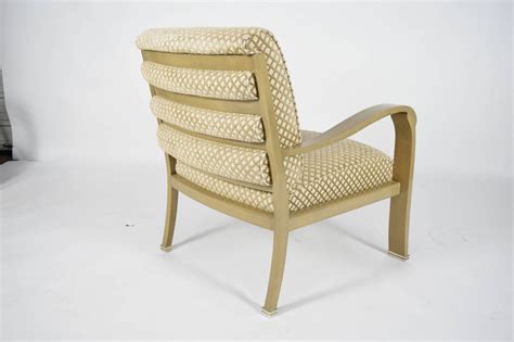 Pair Of J Robert Scott Deco Lounge Chairs At 1stdibs