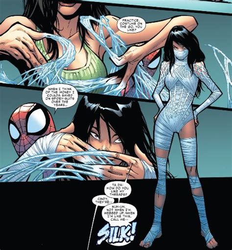 silk s first introduction to the spider man universe comics pinterest spider man silk and