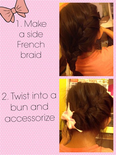 Cute and easy way for little girls to wear their hair to school Eva