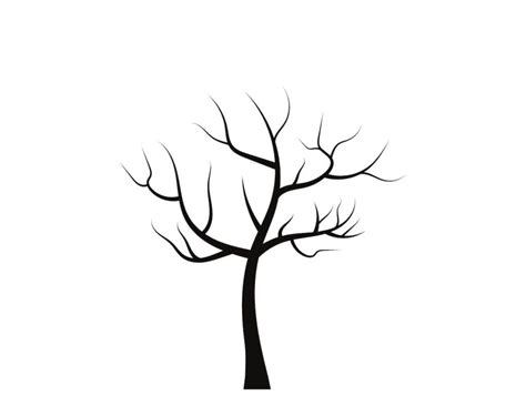 Tree Template Without Leaves Printable Printable Templates Free