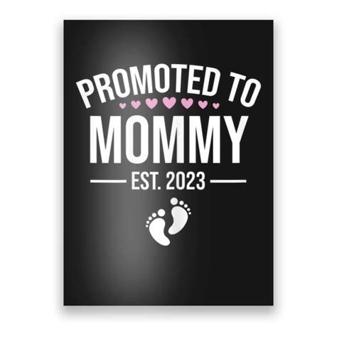 Womens 1st Time Mom Est 2023 New First Mommy 2023 Mothers Day 2023 Poster Teeshirtpalace