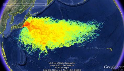 ☢ La Radiación Liberada Por Fukushima Está Contaminando El Océano